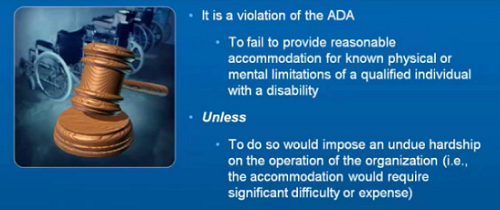 Americans with Disabilities Act Title III